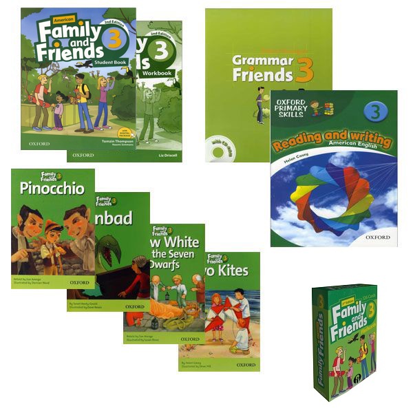 کتاب فمیلی اند فرندز Family and Friends 3 pack